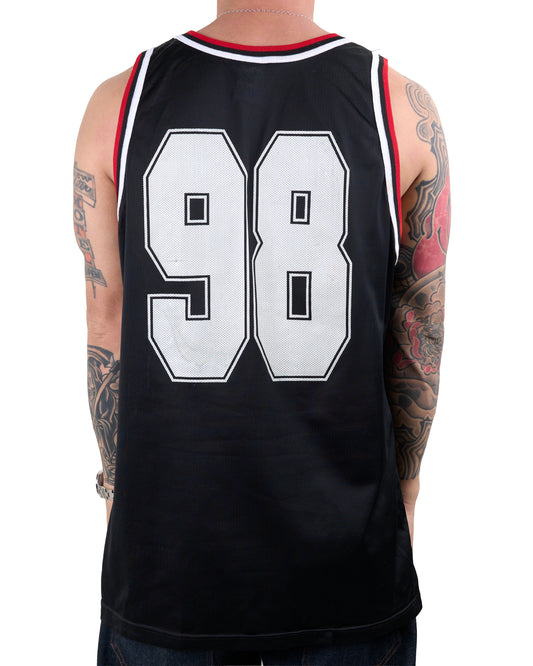 Vintage 1998 All Out War Champion Basketball Jersey