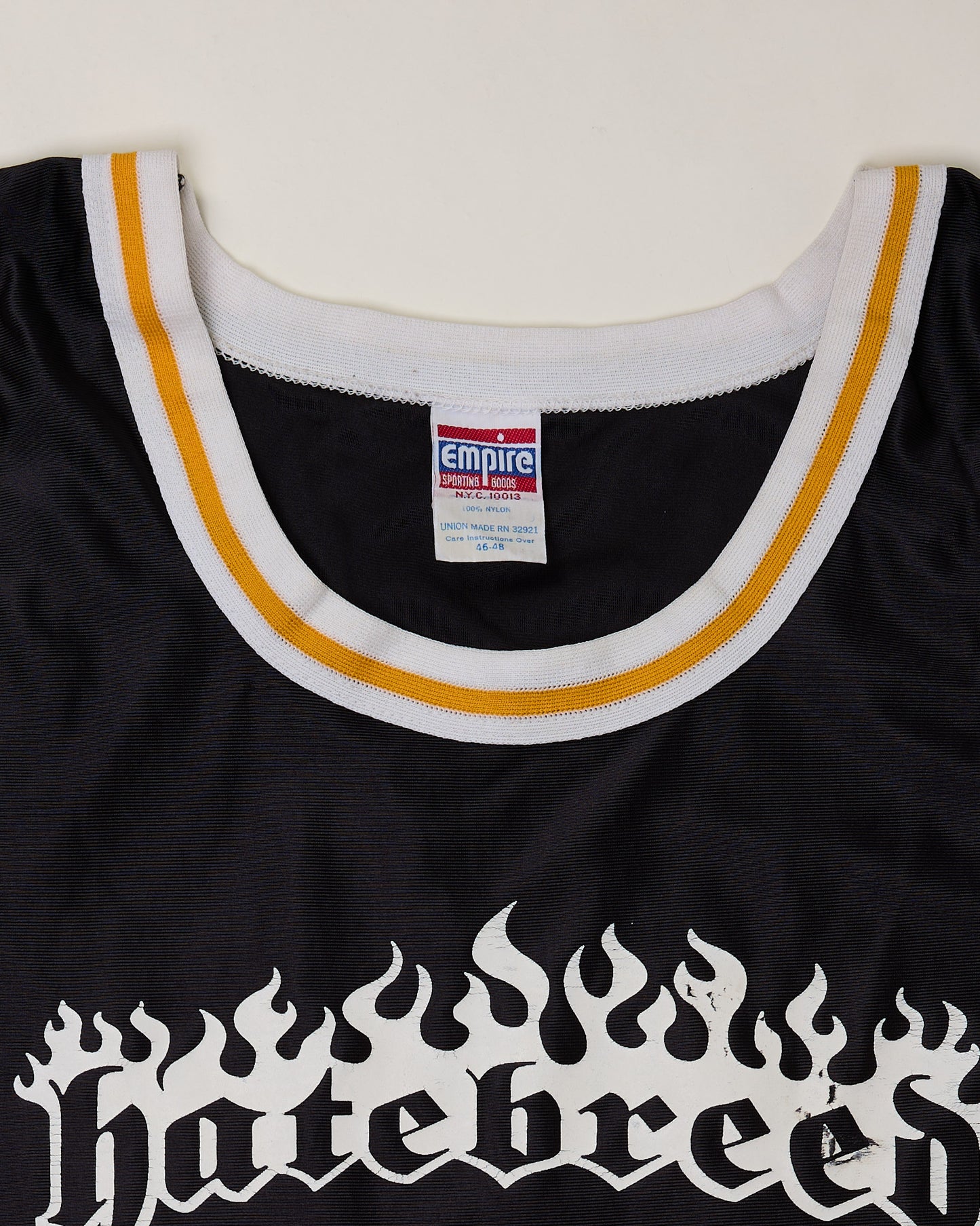 Vintage 2000 Hatebreed Basketball Jersey