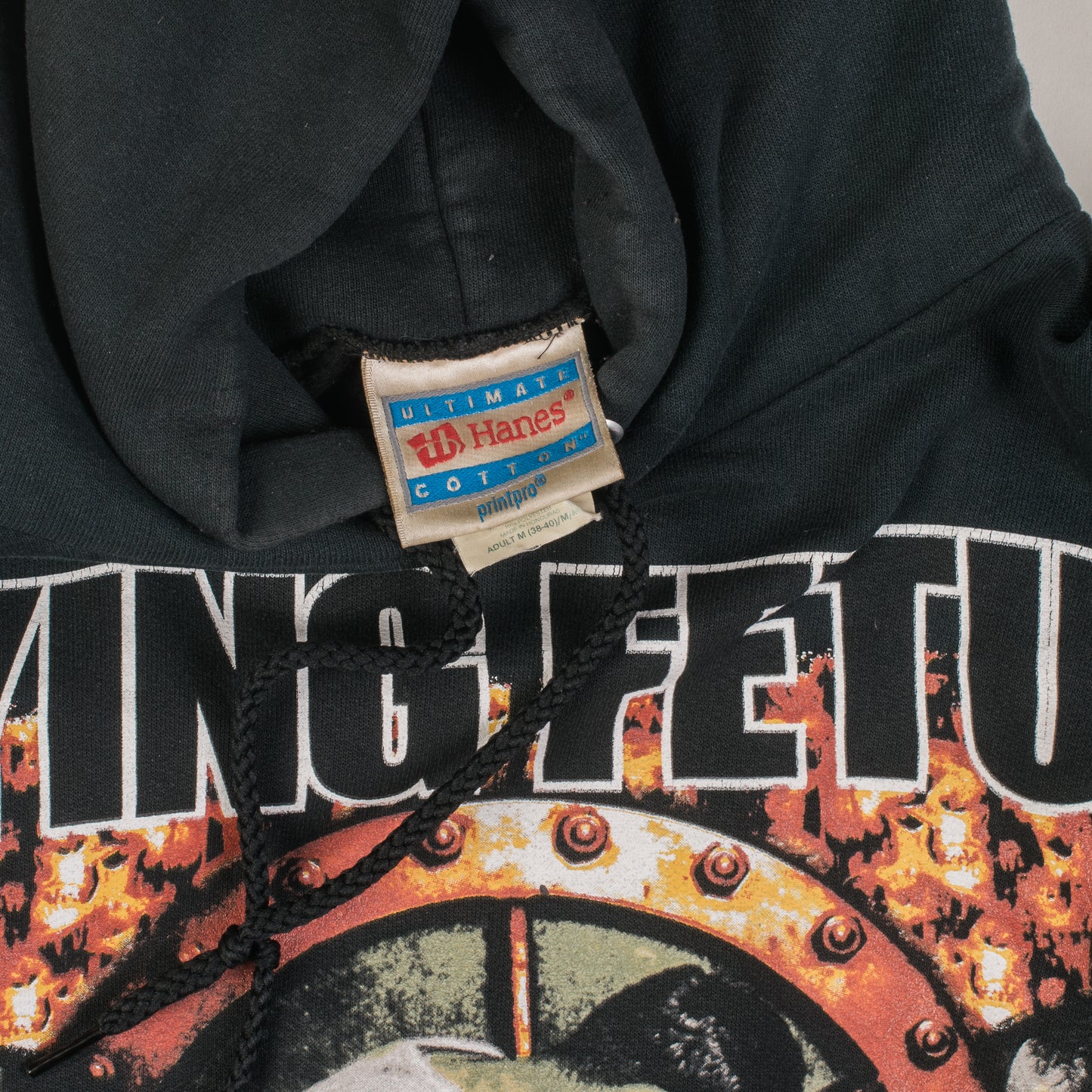 Vintage Dying Fetus Stop At Nothing Hoodie