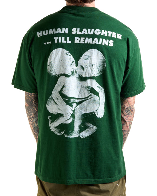 Vintage 90’s Dead Infection Human Slaughter Till Remains T-Shirt
