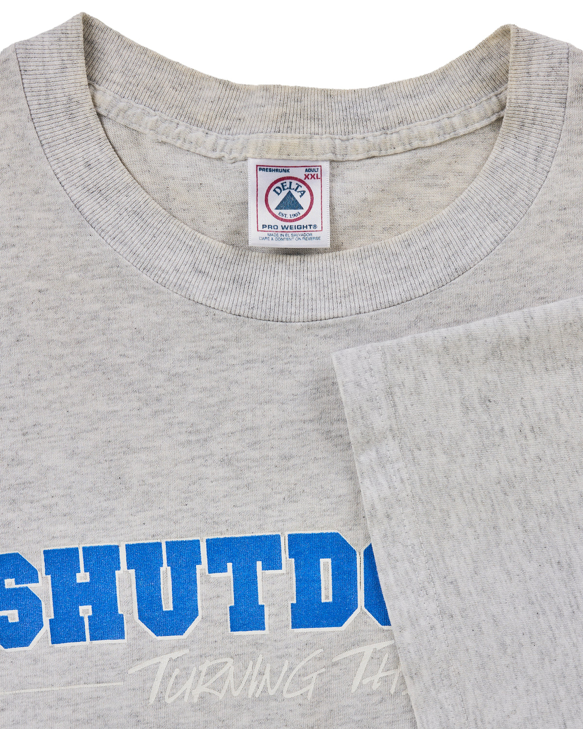 Vintage 90’s Shutdown Turning The Tide T-Shirt