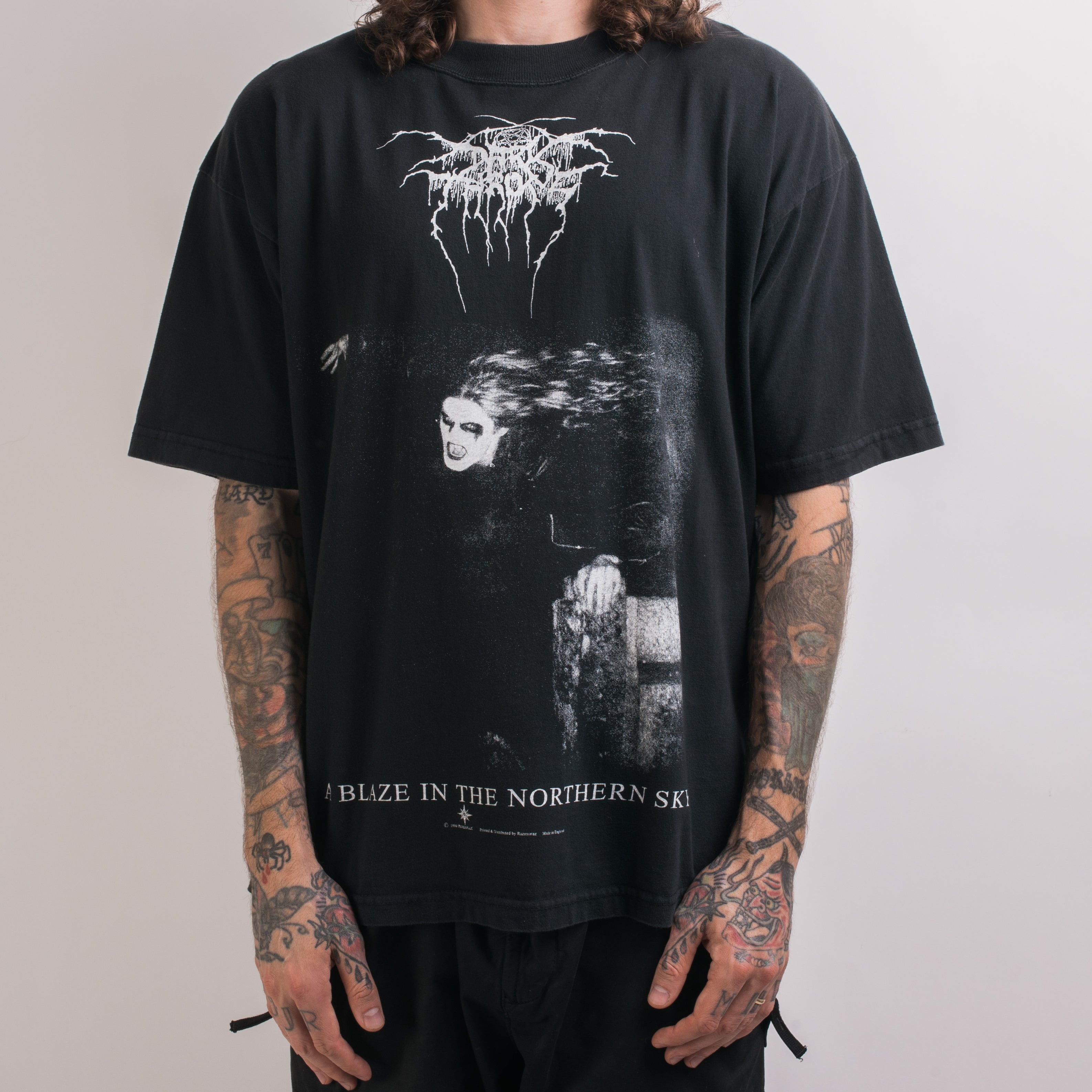 Darkthrone 'A Blaze In The Northern Sky' Album T-Shirt - Officially Licensed Black Band Tee
