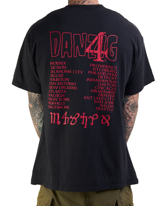 Vintage 1994 Danzig Little Whip Tour T-Shirt