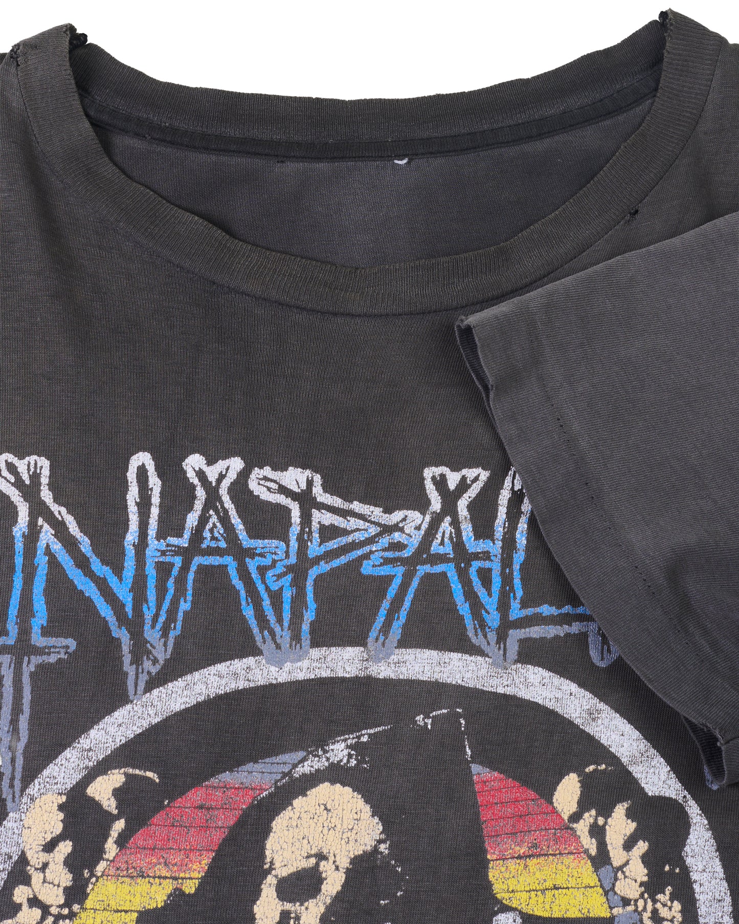 Vintage 1991 Napalm Death Grind Crusher Tour T-Shirt