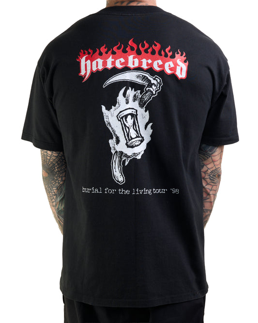 Vintage 1998 Hatebreed Burial For The Living Tour T-Shirt