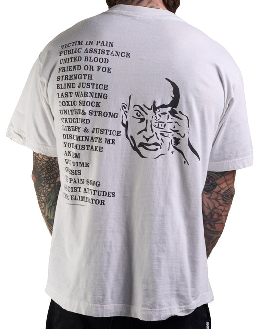 Vintage 1996 Agnostic Front Live At CBGB T-Shirt