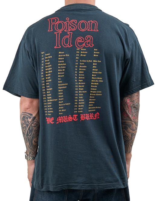 Vintage 90’s Poison Idea We Must Burn Tour T-Shirt