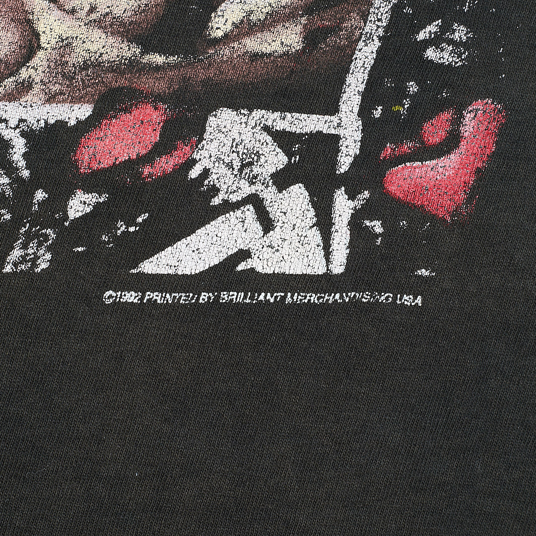 Vintage 1992 Napalm Death Campaign For Musical Destruction Tour T-Shirt