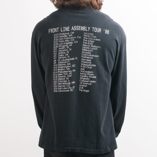 Vintage 1996 Front Line Assembly Tour Longsleeve