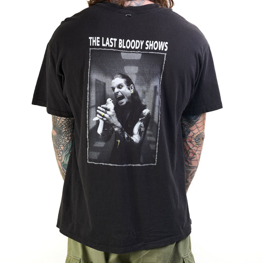 Vintage 1992 Ozzy Osbourne The Last Bloody Shows T-Shirt