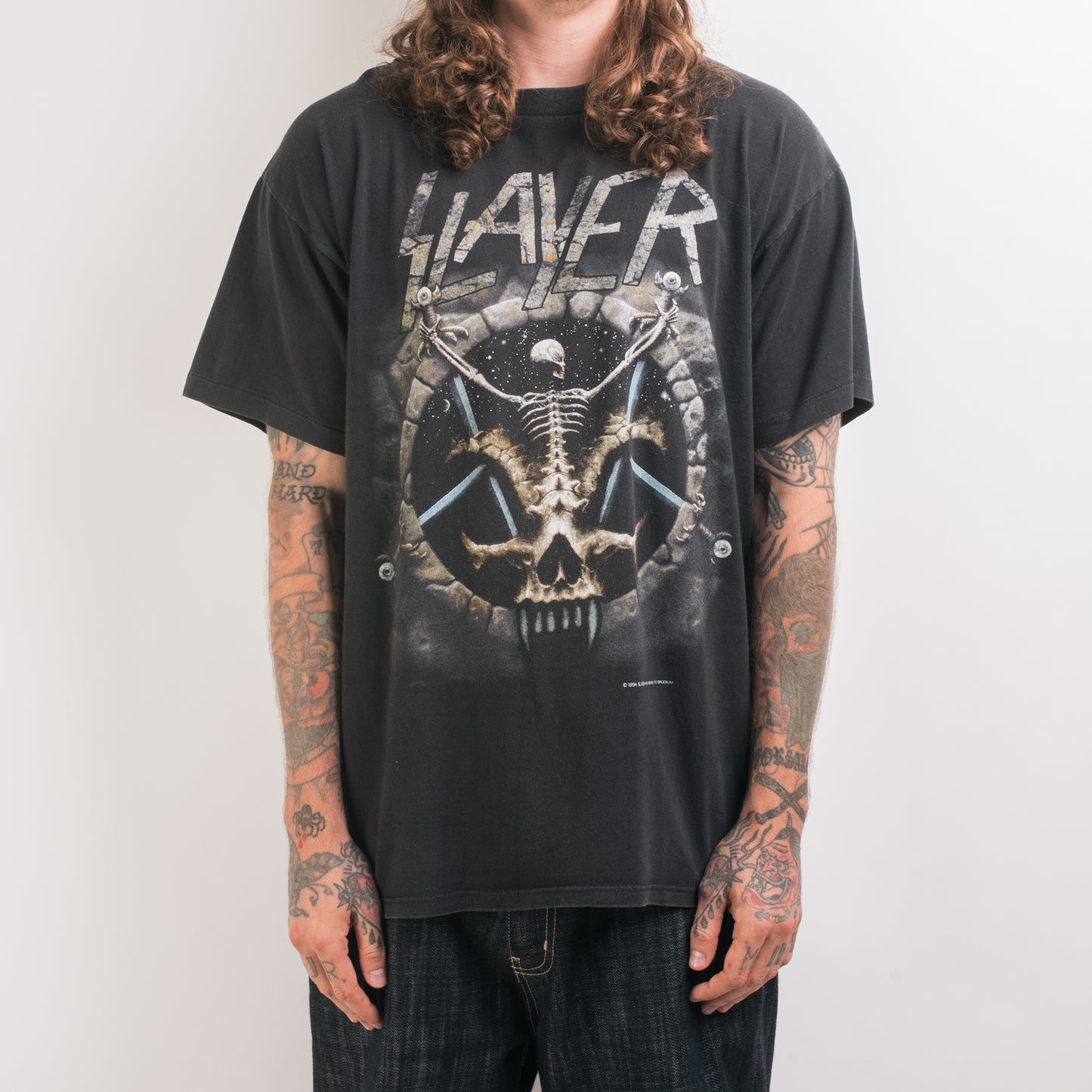 Vintage 1994 Slayer Divine Intervention T-Shirt