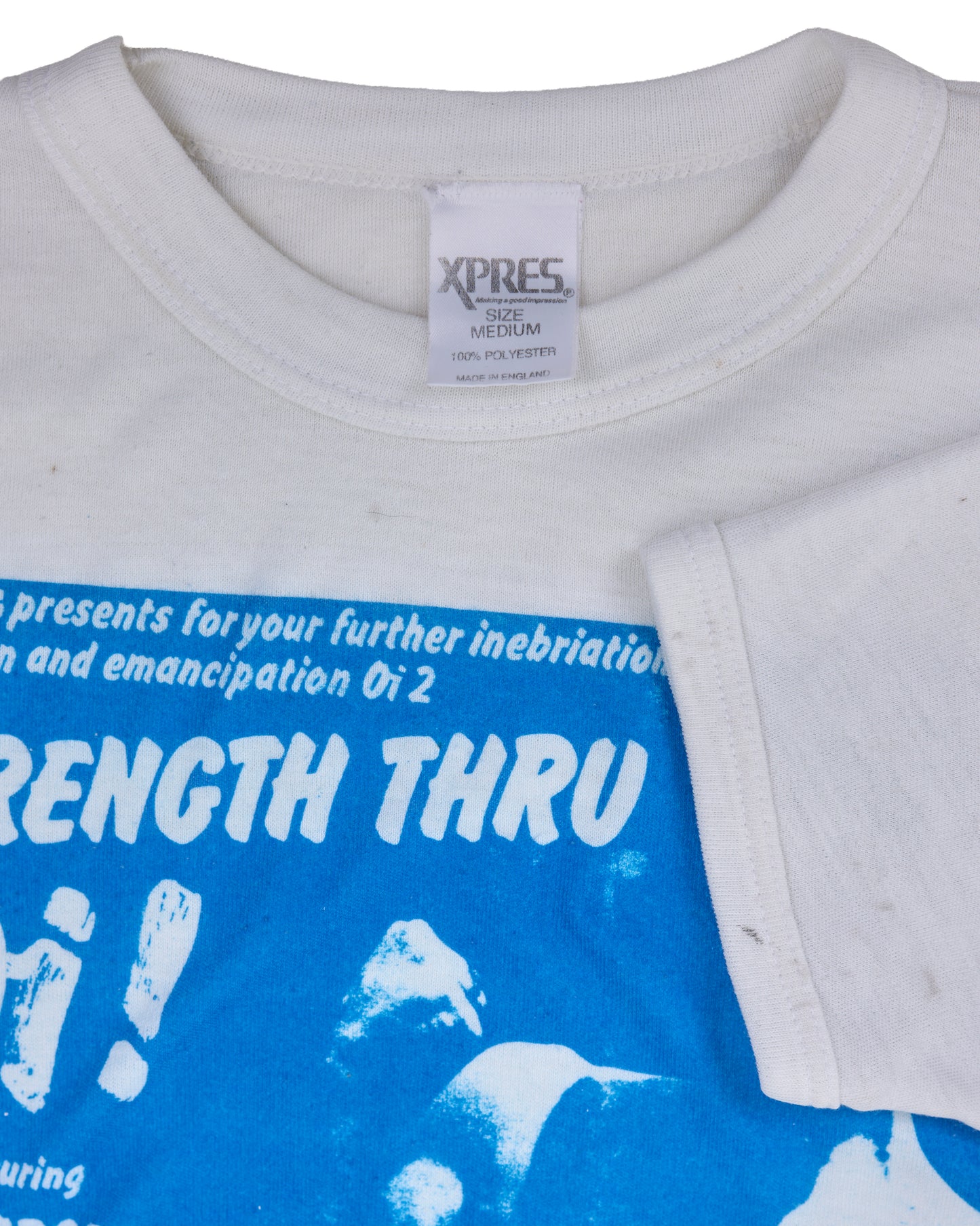 Vintage 90’s Strength Thru Oi Compilation T-Shirt