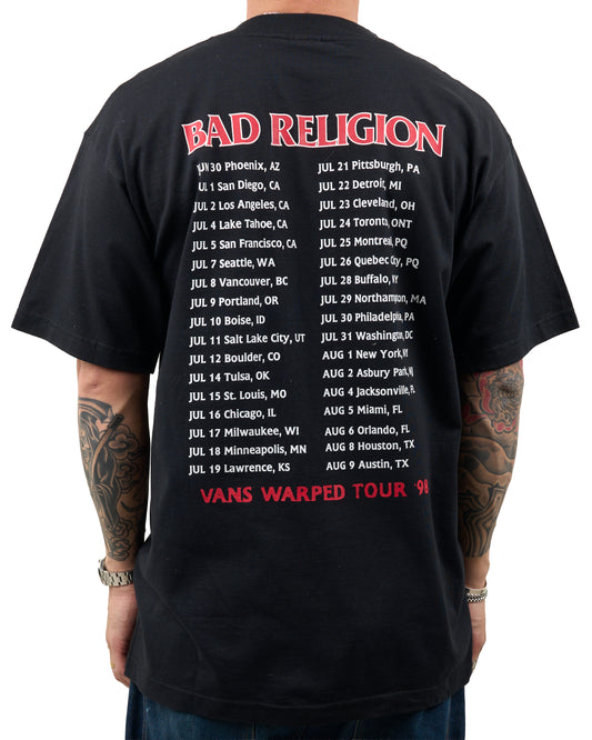 Vintage 1998 Bad Religion Warped Tour T-Shirt
