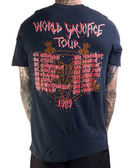 Vintage 1989 Slayer Slaytanic Wehrmacht Tour T-Shirt
