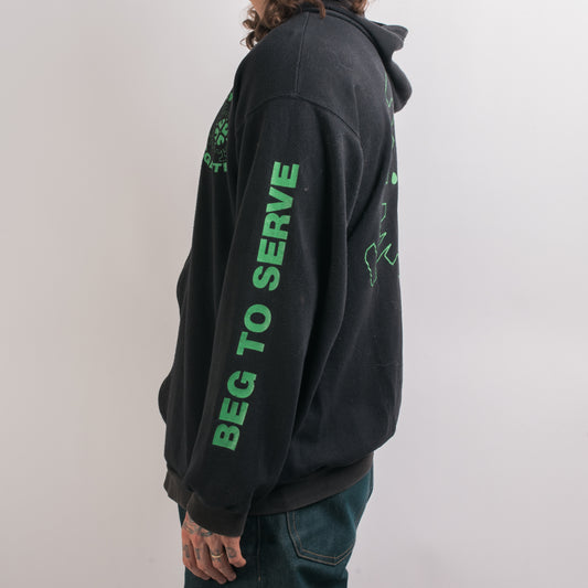 Vintage 90’s Type O Negative Beg To Serve Zip-Up Hoodie