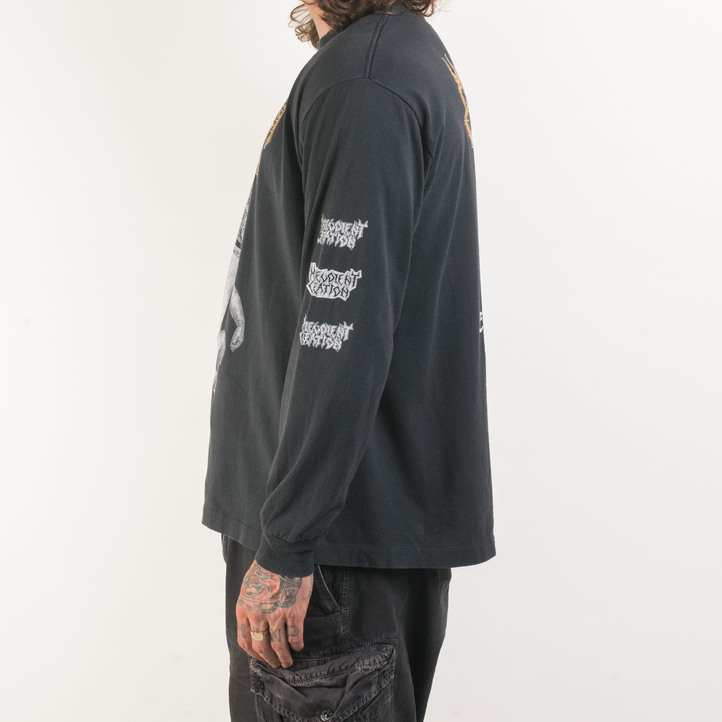 Vintage 1995 Malevolent Creation Eternal Tour Longsleeve