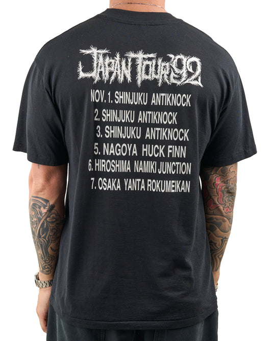Vintage 1992 Concrete Sox Nightmare Japan Tour T-Shirt