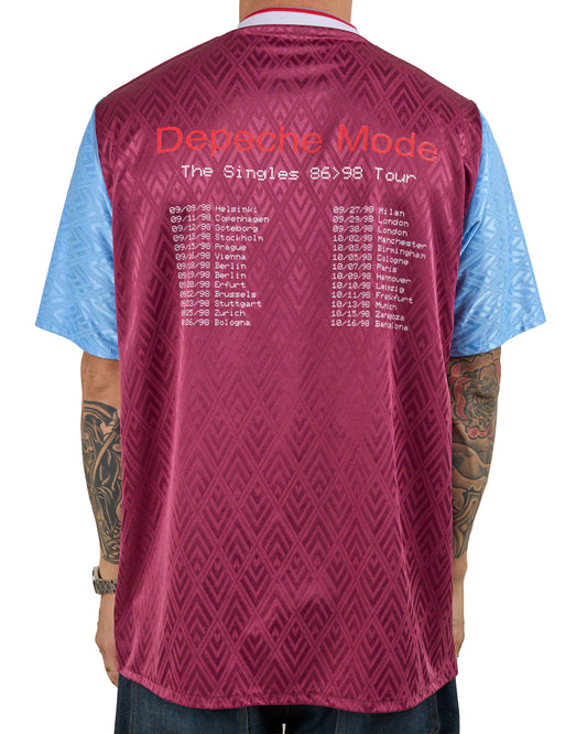Vintage 1998 Depeche Mode The Singles Tour Soccer Jersey