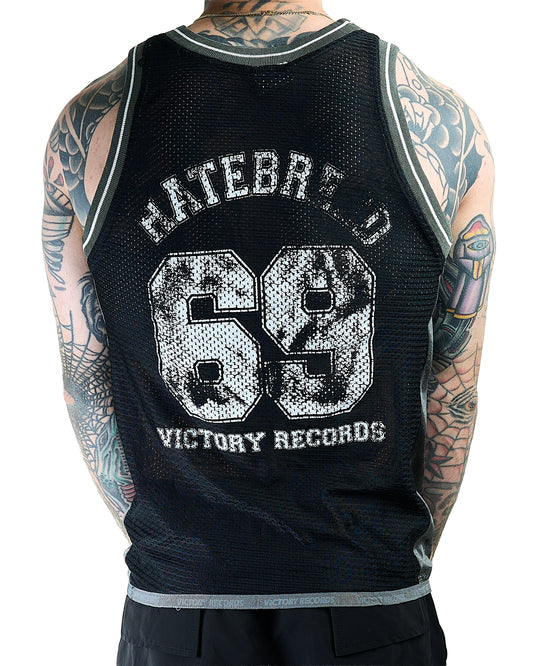 Vintage 90’s Hatebreed Victory Records Basketball Jersey