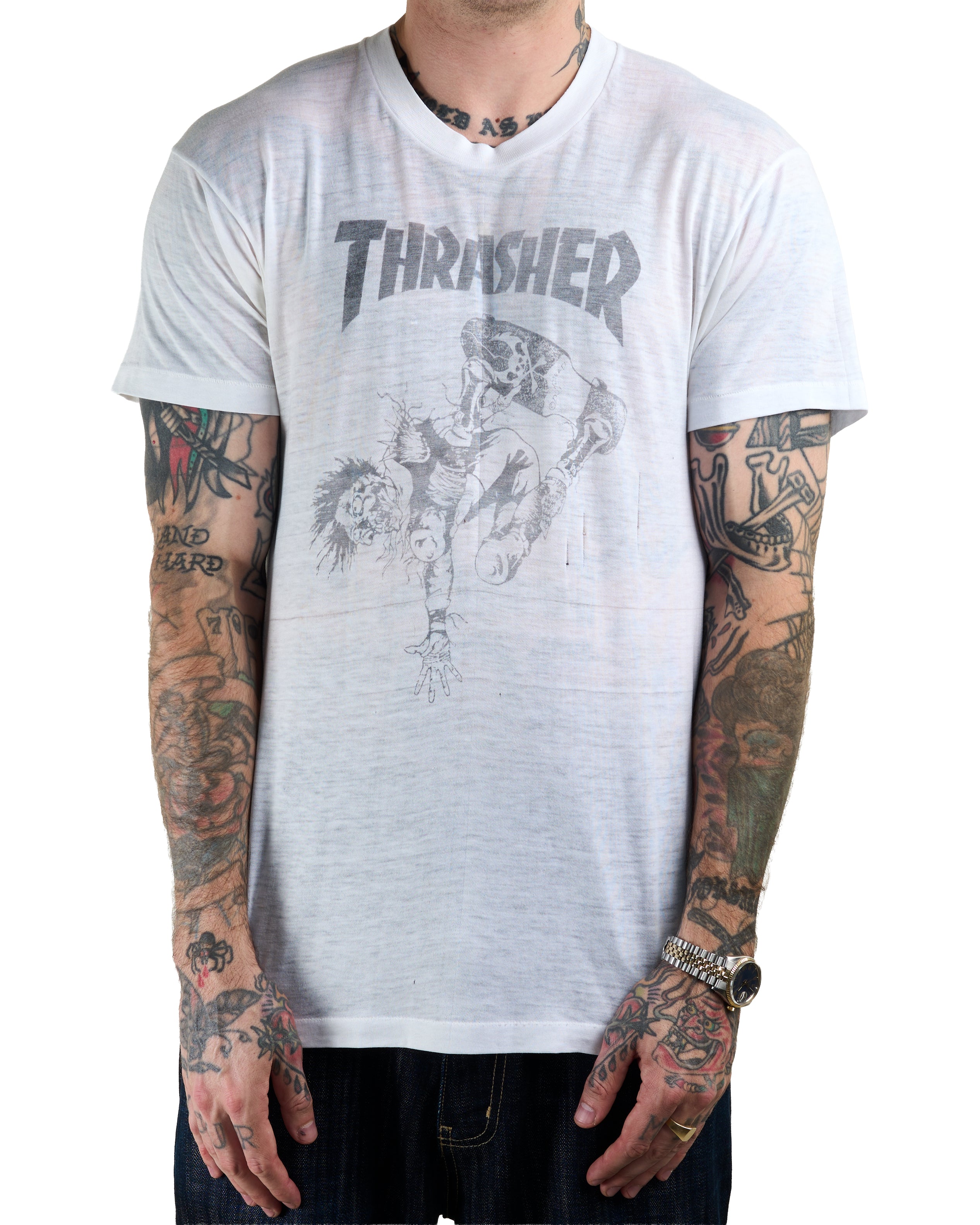 Vintage 80's Thrasher Pushead T-Shirt – Mills Vintage USA