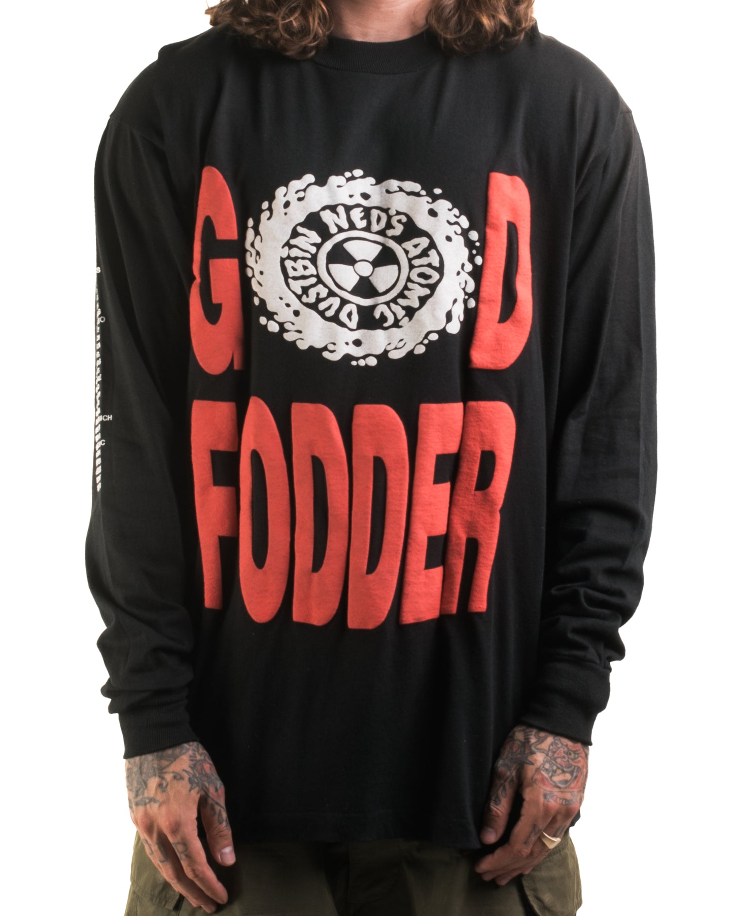 Vintage 90’s Ned’s Atomic Dustbin God Fodder Tour Longsleeve