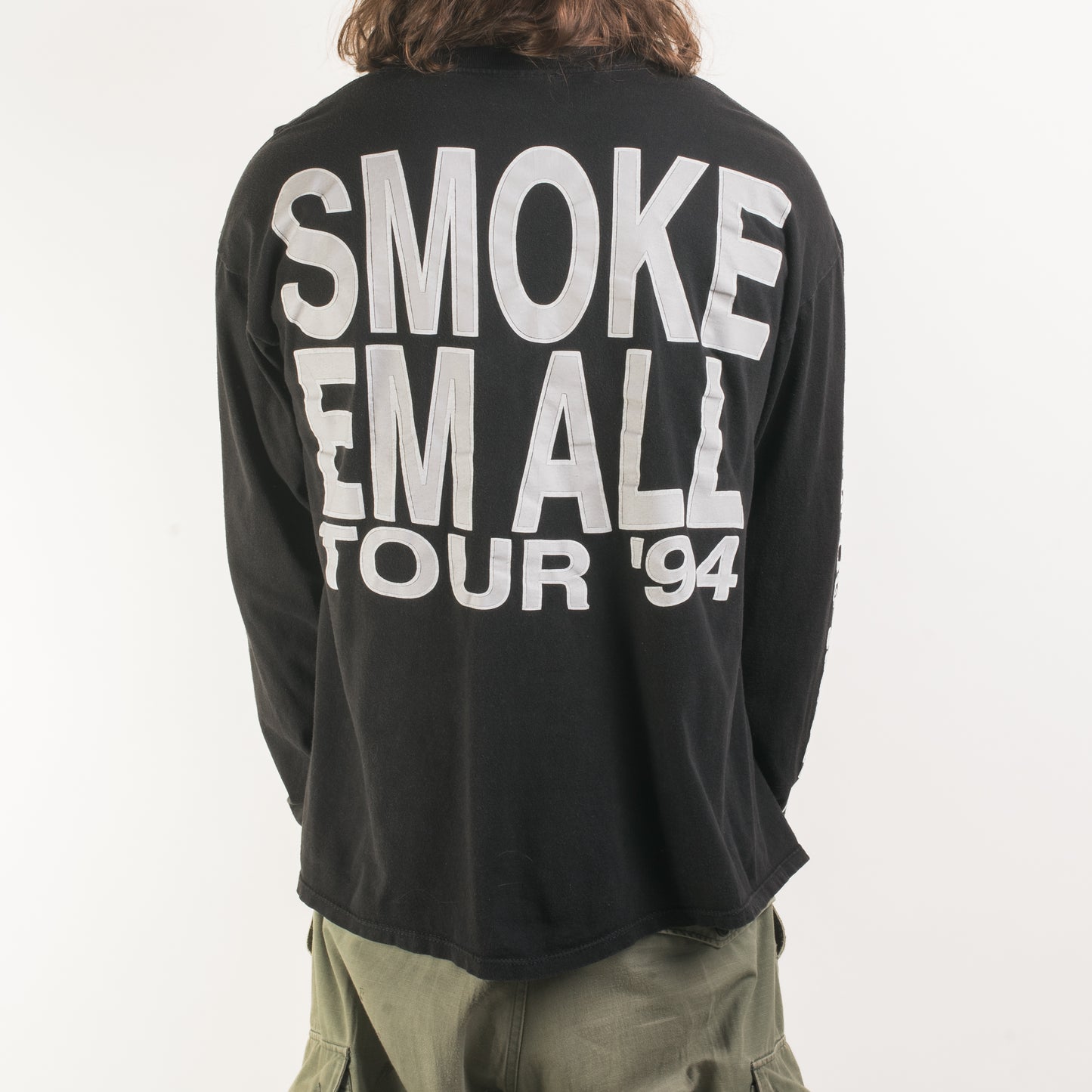 Vintage 1994 Life Of Agony Smoke Em All Tour Longsleeve