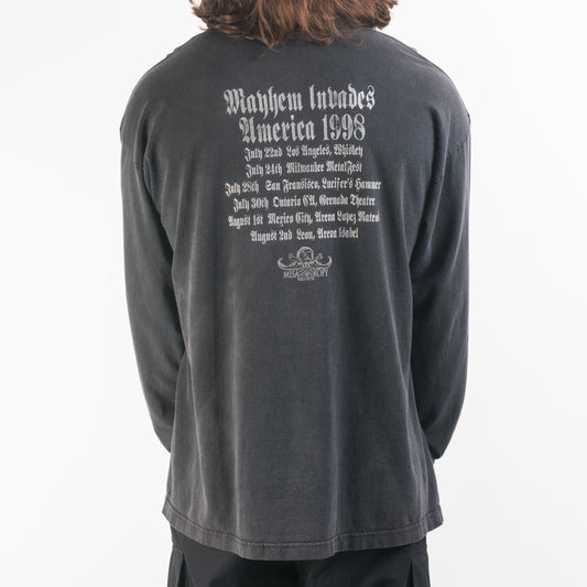 Vintage 1998 Mayhem US Tour Longsleeve