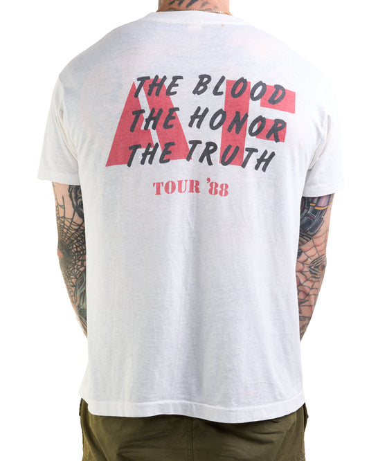 Vintage 1988 Agnostic Front Liberty And Justice For… T-Shirt