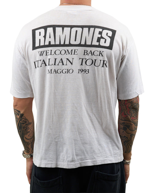 Vintage 1993 Ramones Italian Tour T-Shirt