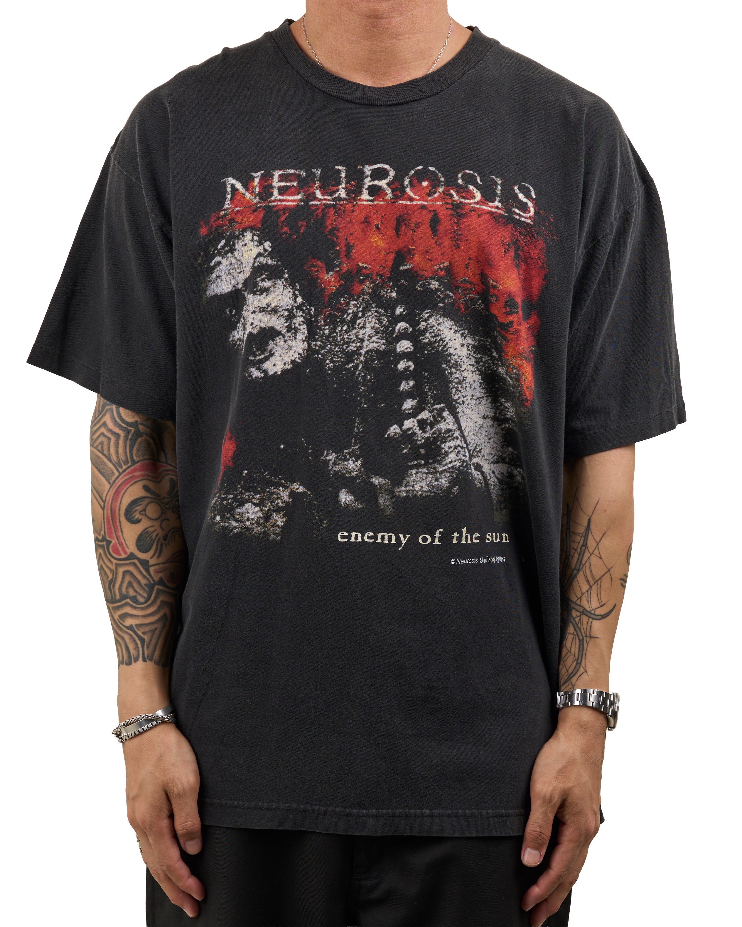 Vintage 90's Neurosis Enemy Of The Sun T-Shirt – Mills Vintage USA