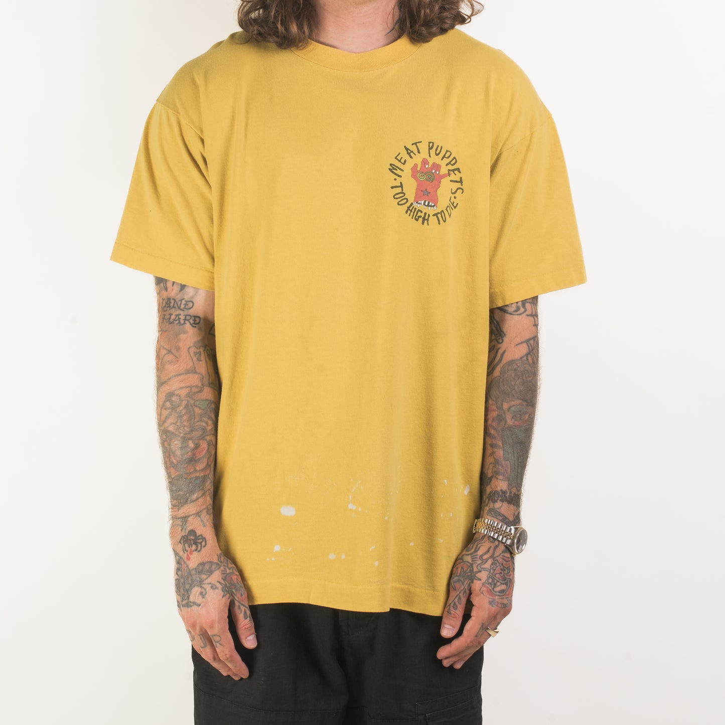 Vintage 1994 Meatpuppets To High To Die T-Shirt