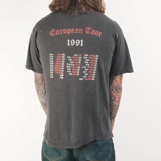 Vintage 1991 Cro-Mags Best Wishes Tour T-Shirt