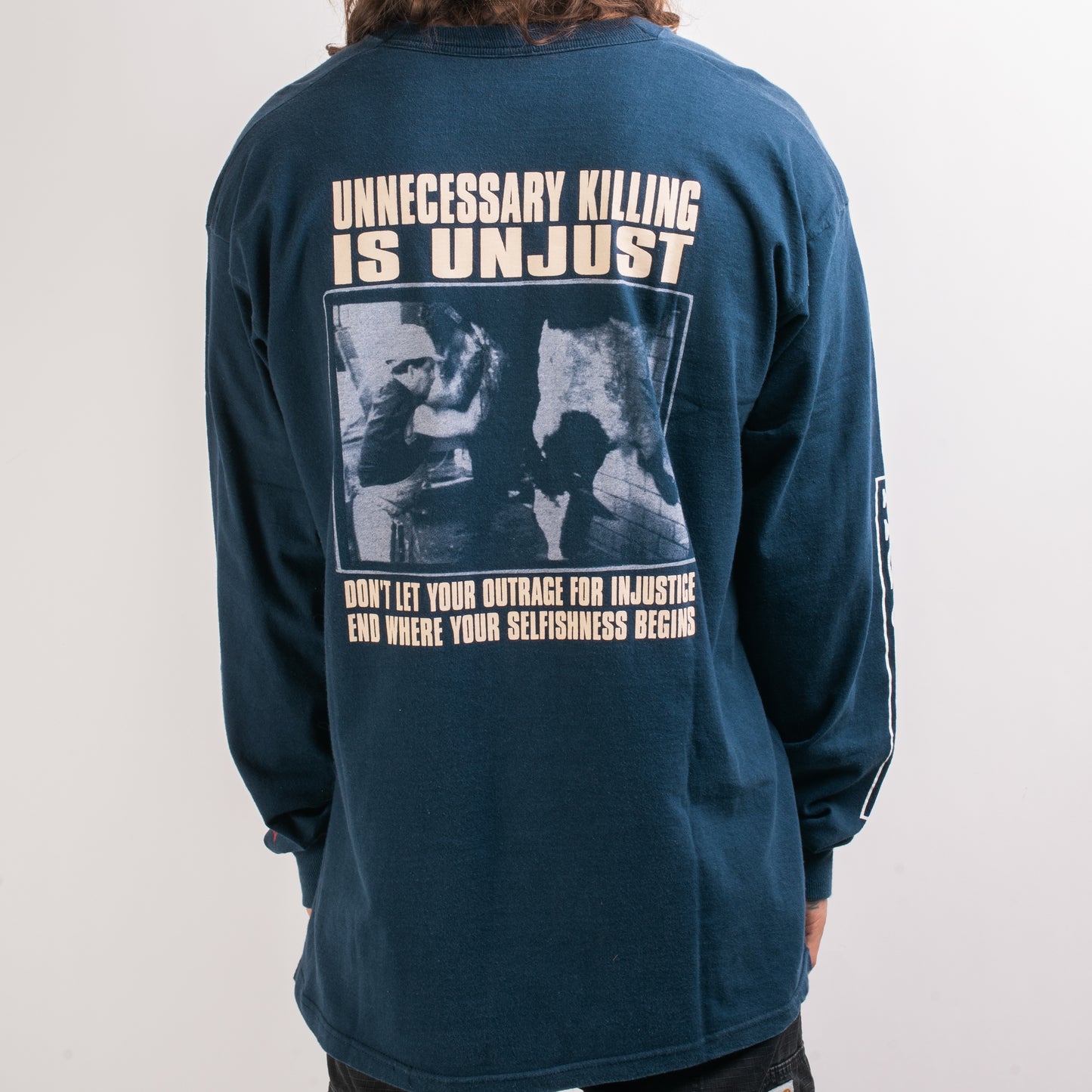 Vintage 90’s Earth Crisis Animal Liberation Longsleeve