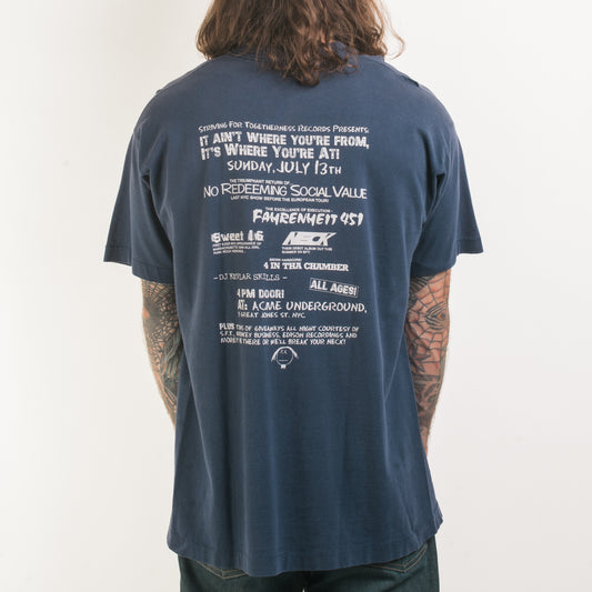 Vintage 90’s Striving For Togetherness Records Showcase T-Shirt