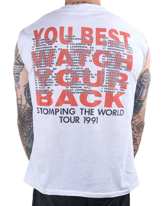 Vintage 1991 Biohazard Across The Tracks T-Shirt