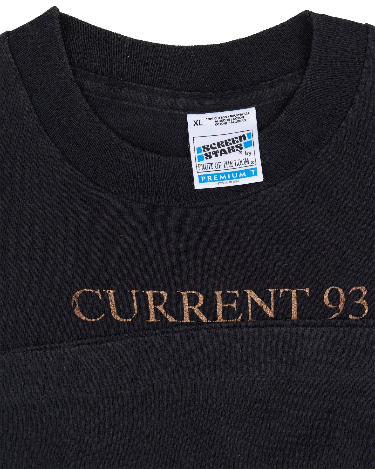 Vintage 90’s Current 93 Lucifer Over London Longsleeve