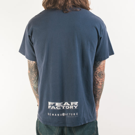 Vintage 1995 Fear Factory Demanufacture T-Shirt