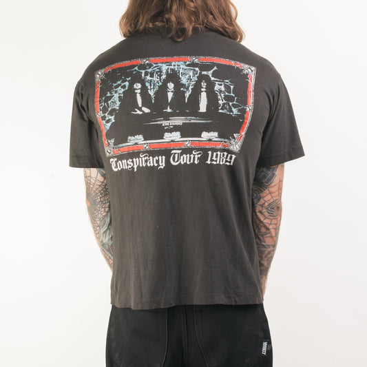 Vintage 1989 King Diamond Conspiracy Tour T-Shirt