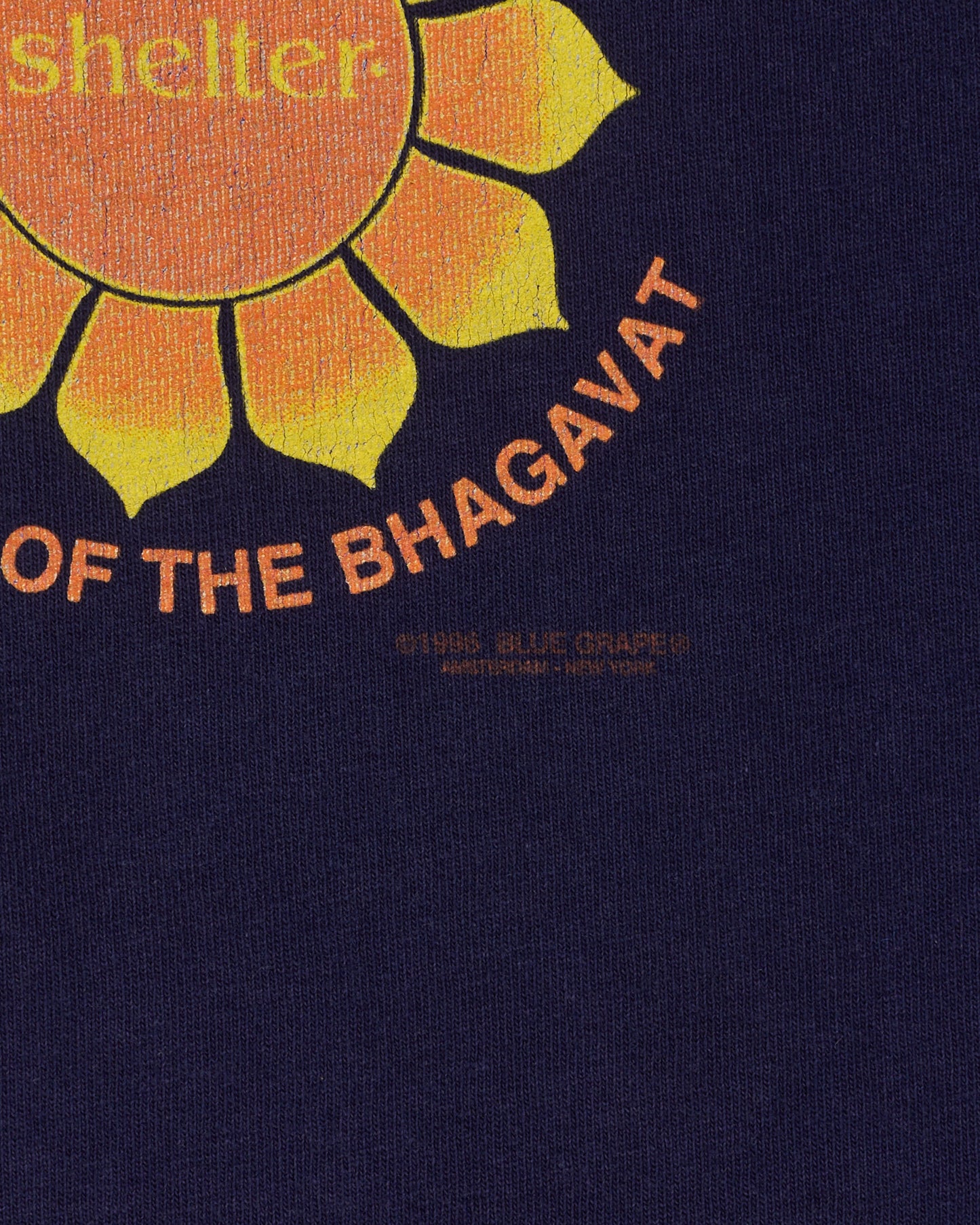 Vintage 1996 Shelter Message Of The Bhagavat T-Shirt
