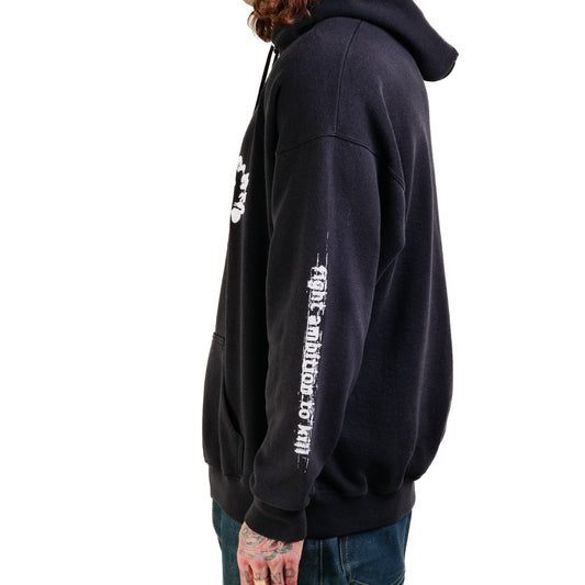 Vintage 90’s Overcast Fight Ambition To Kill Hoodie