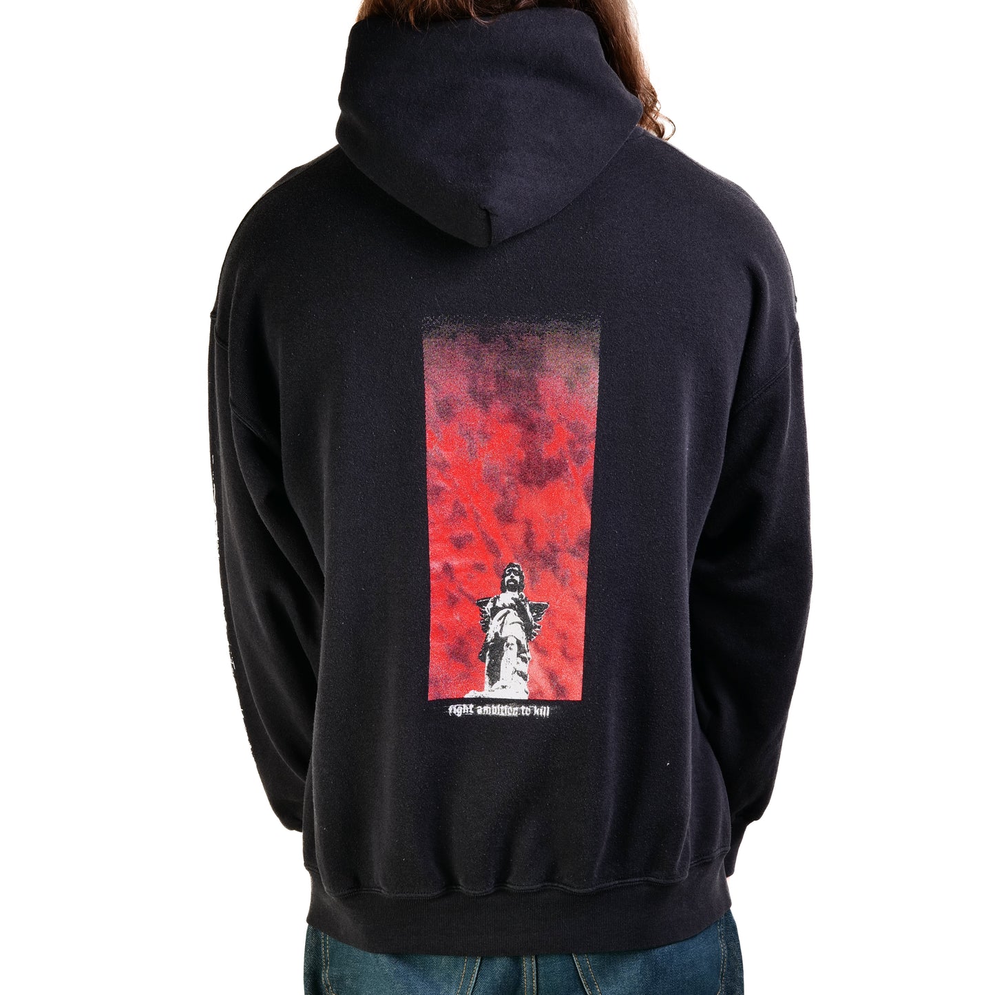 Vintage 90’s Overcast Fight Ambition To Kill Hoodie