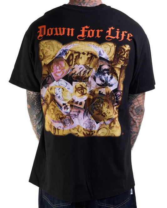 Vintage 90’s Biohazard Down For Life T-Shirt