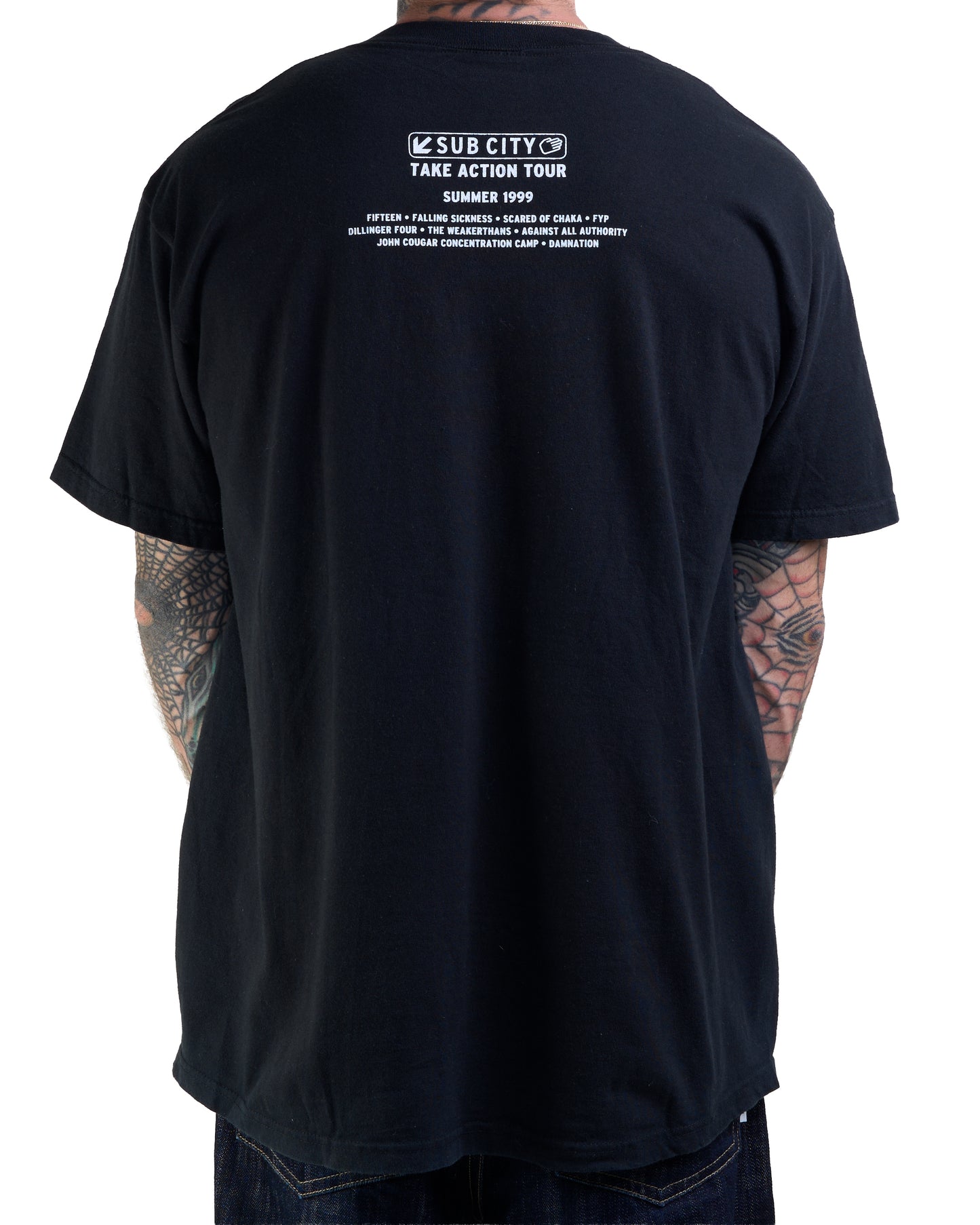 Vintage 1999 Take Action Tour T-Shirt