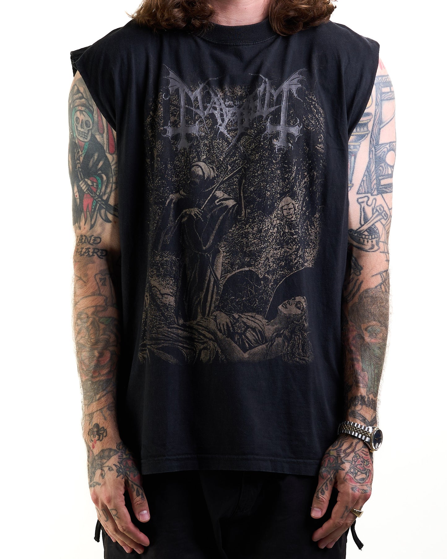 Vintage 90’s Mayhem Annihilation Of The Lowlands T-Shirt