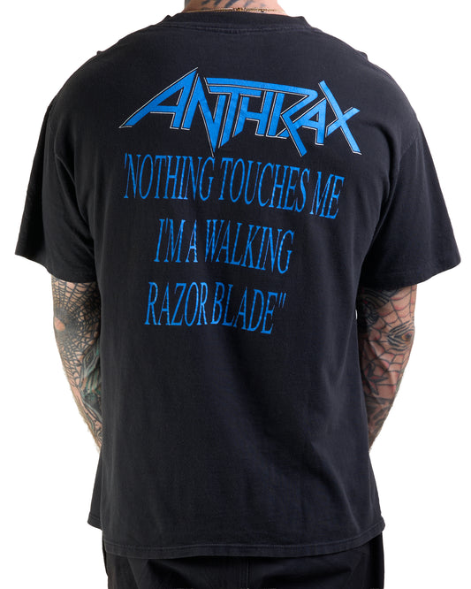 Vintage 1990 Anthrax In My World T-Shirt
