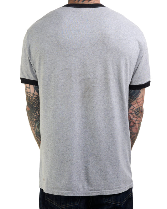 Vintage Cold As Life Ringer T-Shirt