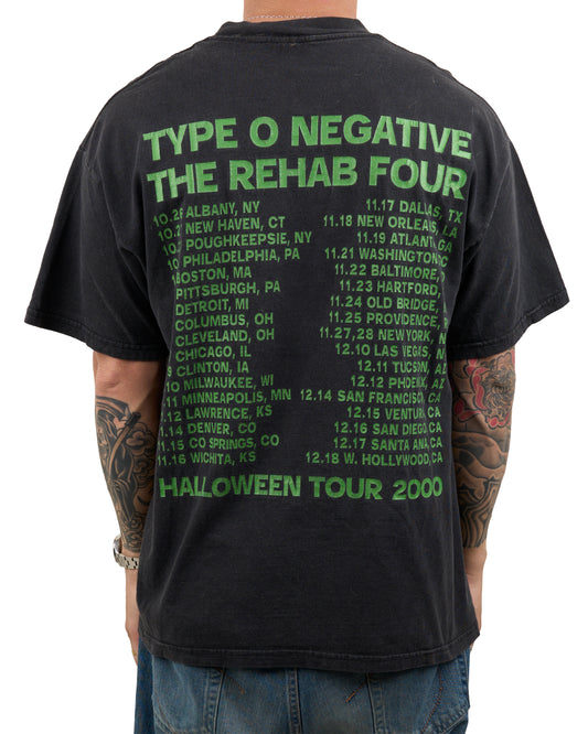 Vintage 2000 Type O Negative The Rehab Four Tour T-Shirt