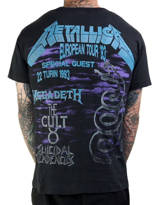 Vintage 1993 Metallica Tour Boot T-Shirt