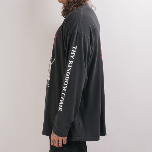 Vintage 90’s Morbid Angel Thy Kingdom Come Longsleeve