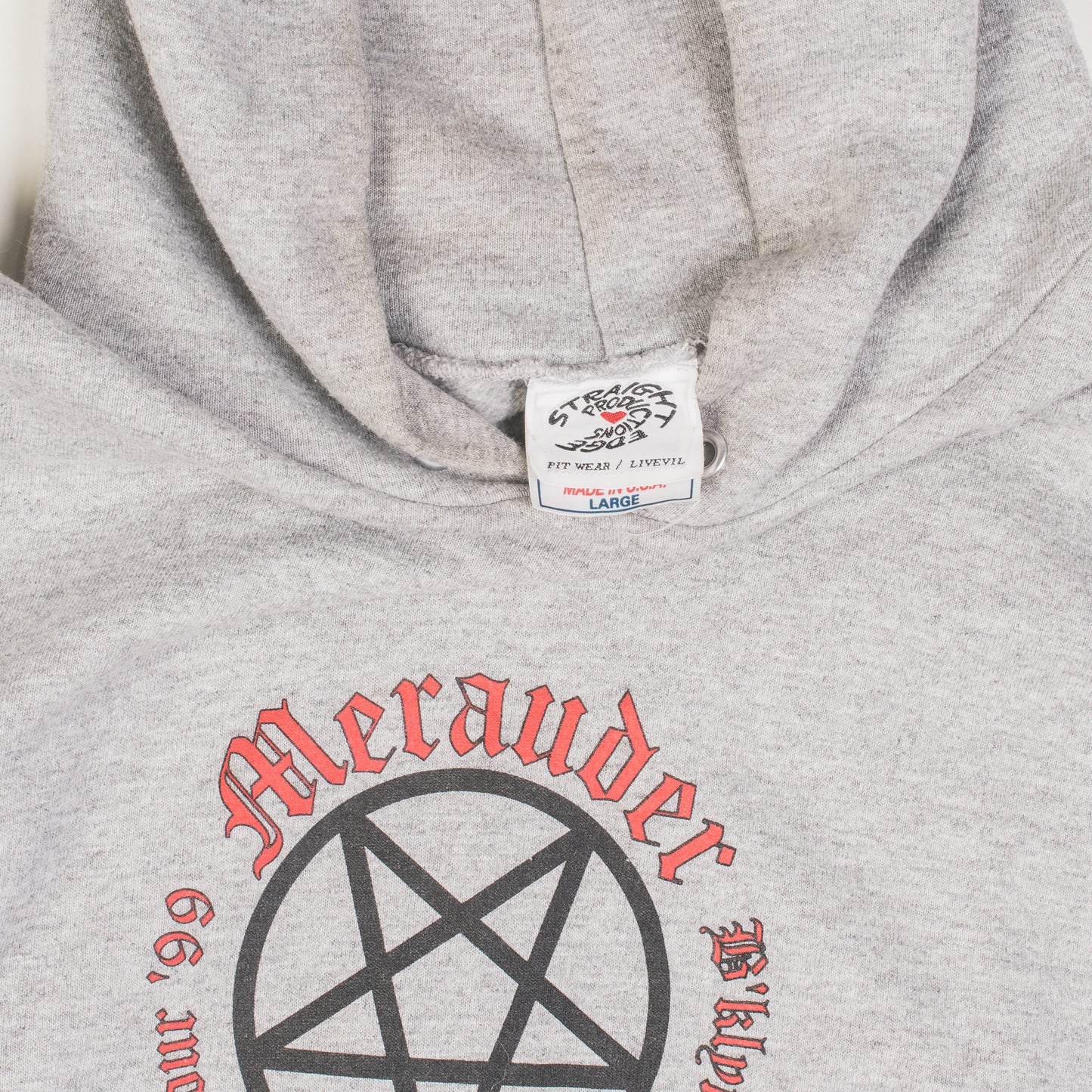 Vintage 1999 Merauder Japan Tour Hoodie